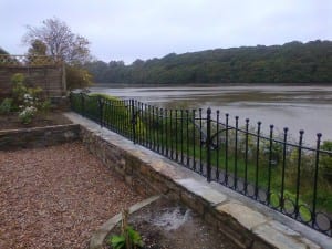 Metal railings Cornwall