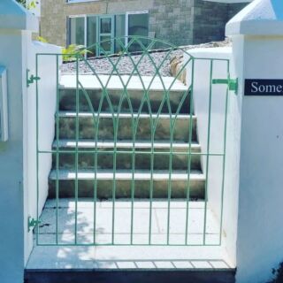 Recent gate installation #gate #metal #welding #fabrication #cornwall